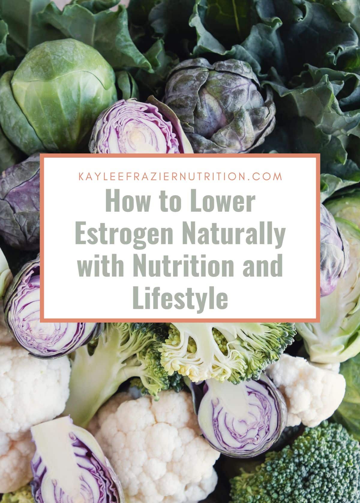 Cruciferous veggies with name of article overlaid